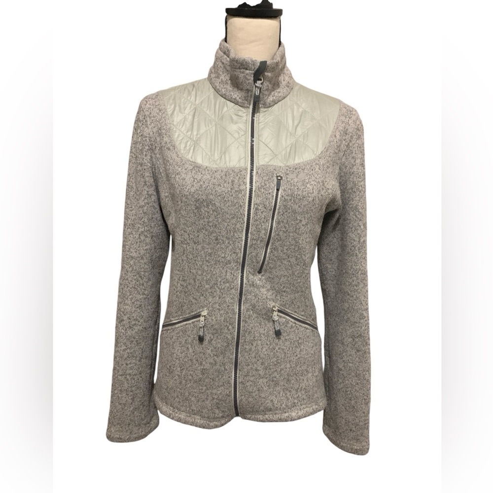 Koppen like new grey athletic jacket sz M